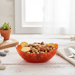 Karaca Turtle Orange Schale für Vorspeisen/Snack/Happchenschüssel