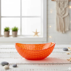 Karaca Turtle Orange Schale für Vorspeisen/Snack/Happchenschüssel