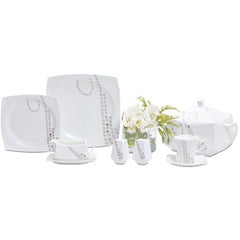 Service de table en porcelaine 84 pièces Fine Bone "8012"