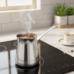 Karaca Win – 2-teiliges Kaffeekännchen-Set mit Stiel, induktionsgeeignet