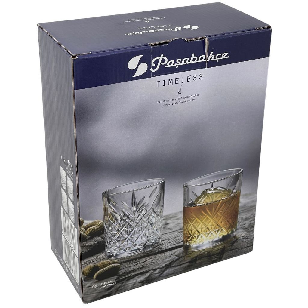 Pasabahce 52810 Timeless Whisky Glass 345cc 