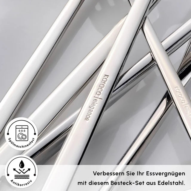 New Everest Elegance Besteckset für 12 Personen, 84-teilig