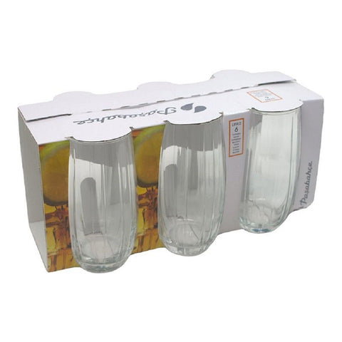 Pasabahce Linka 420415 6-Teilig Trinkglas 500 CC Su Bardagi Gläser Wassergläser Soda Becher Cocktail Saftgläser
