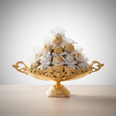 Goldene Pracht mit filigranem Charme: Die vergoldete mittelgrosse Gondol