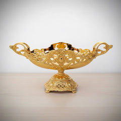 Goldene Pracht mit filigranem Charme: Die vergoldete mittelgrosse Gondol