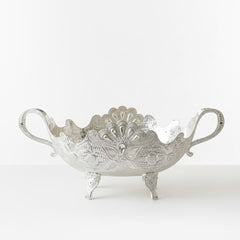 Grosse Gondel mit versilbertem Flikari-Fuss