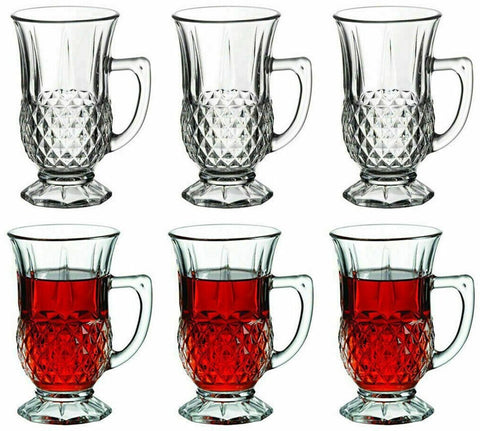 Pasabahce Gläser-Set Istanbul, Glas, Teeglas Set 6 Teilig