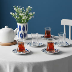 Karaca Iznik Bone China Teeset, 12-teilig