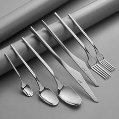 Jumbo 5100 Quarz Tafelbesteck-Set für 12 Personen, 84-teilig