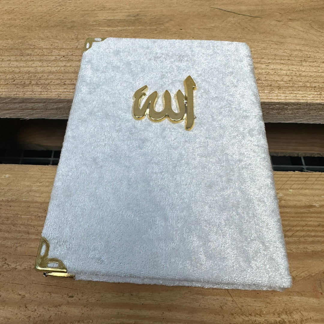 Mevlüt Gifts, Velvet Covered Yasin Book Cream