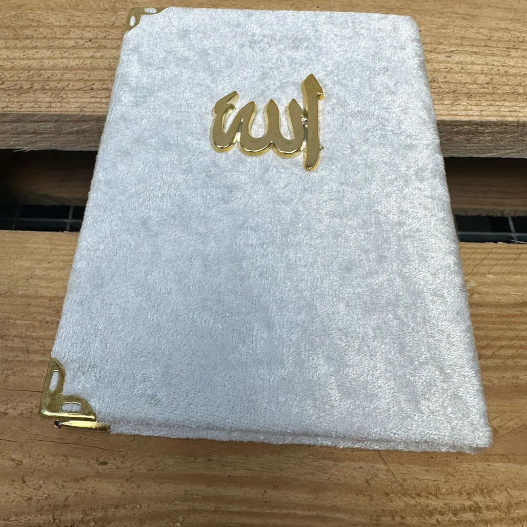 Mevlüt Gifts, Velvet Covered Yasin Book Cream