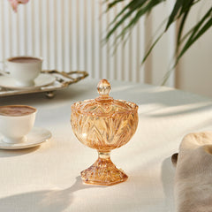 Karaca Home Louis Lokumschale Amber, 14,2 cm