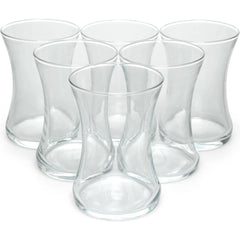 LAV NEZ315 175cc 6pcs NEZ Tea Glass/Caybardagi/Tea Glass