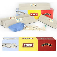 Spielesammlung Eser Okey Rummy Set inkl. Melamin Spielsteine