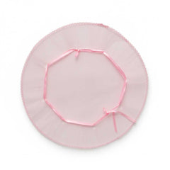 50 Stück Geschenkorganza-Beutel Rosa 24 cm, rund, Mandelzucker-Beutel, Mini-Organza-Beutel,