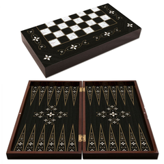 Antik Sedef Tavla, Backgammon-Set