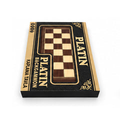 Backgammon / Tavla Platin Kaplama