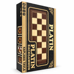 Backgammon / Tavla Platin Kaplama