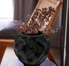 Deco Vase, Black 