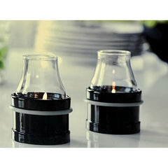 Herstal "Milk" candle holder black