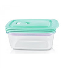 Cookplus Green Glass Storage Container 0.4L