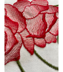 Deco tablecloth rose, 85x85cm