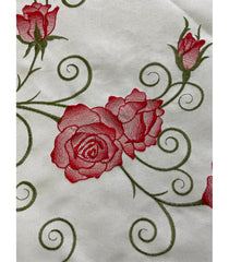 Deco tablecloth rose, 85x85cm