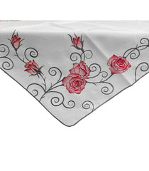 Deco tablecloth rose, 85x85cm