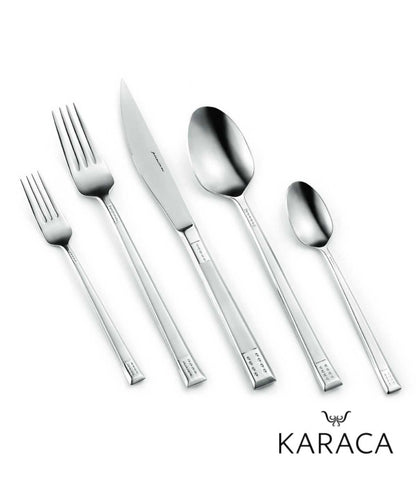 Karaca |91-teiliges Hitit Besteck-Set mit Kisten