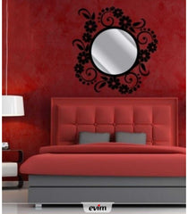 Tatouage mural en velours miroir Day Dream 58,7x60 cm